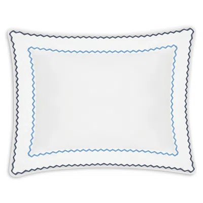 Matouk Axel Boudoir Sham In Blue