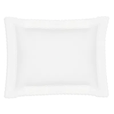 Matouk Axel Boudoir Sham In White