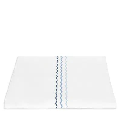 Matouk Axel Duvet Cover, Full/queen In Blue