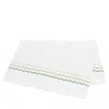 Matouk Axel Flat Sheet, Twin In White