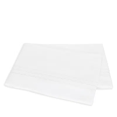 Matouk Axel Flat Sheet, Twin In Red