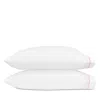 Matouk Axel King Pillowcase, Pair In White