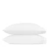 Matouk Axel King Pillowcase, Pair In White