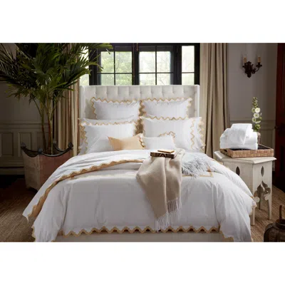 Matouk Aziza 600 Thread Count Egyptian Cotton Percale Flat Sheet