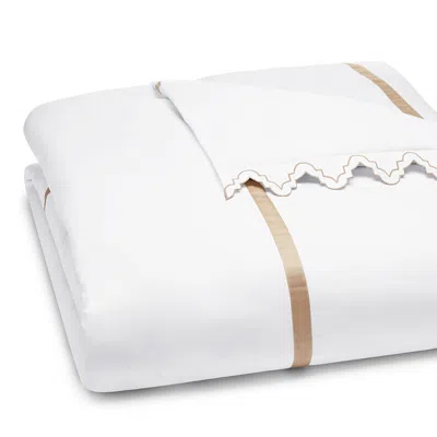 Matouk Aziza Duvet Cover, Full/queen In Champagne