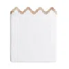 Matouk Aziza Flat Sheet, Full/queen In Champagne