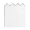 Matouk Aziza Flat Sheet, Full/queen In Silver