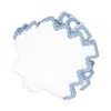 Matouk Aziza Napkin, Set Of 4 In Hazy Blue