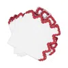 Matouk Aziza Napkin, Set Of 4 In Scarlet
