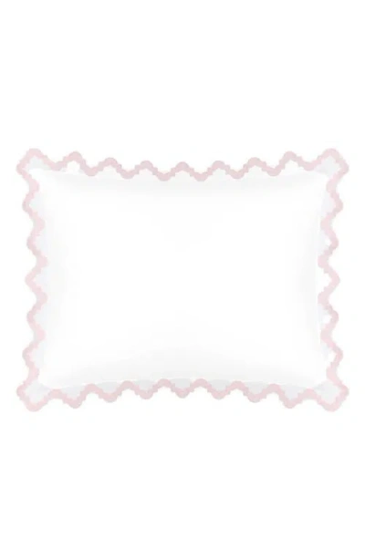 Matouk Aziza Pillow Sham In Pink
