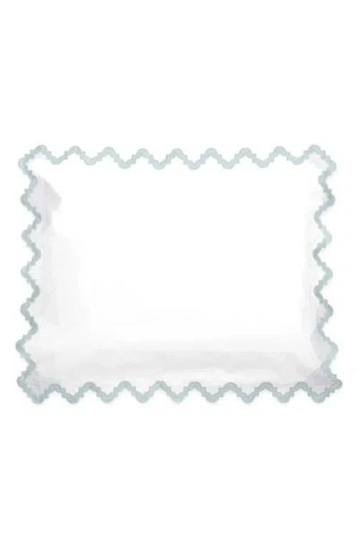 Matouk Aziza Pillow Sham In Blue