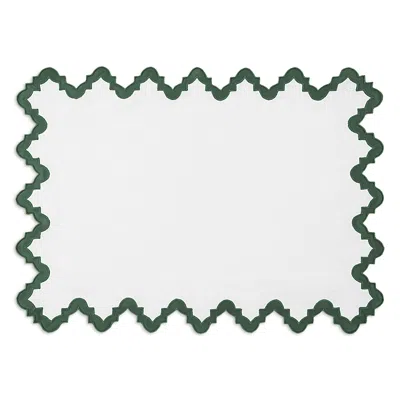 Matouk Aziza Placemat, Set Of 4 In Green