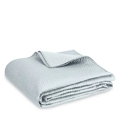 Matouk Basketweave Quilt, King In Blue