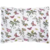 Matouk Baudin Butterfly 500 Thread Count Cotton Percale Sham In Baudin Butterfly Pink