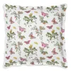 Matouk Baudin Butterfly Quilted Euro Sham In Pink