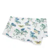 Matouk Baudin Butterfly Percale Flat Sheet, Full/queen In Prussian Blue