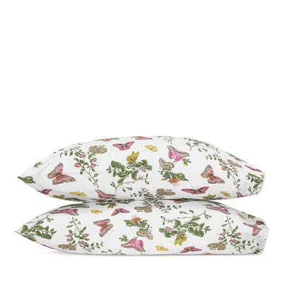 Matouk Baudin Butterfly Pillowcase Pair, King In Multi