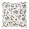 Matouk Baudin Butterfly Quilted Euro Sham In Pink