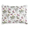 Matouk Baudin Butterfly 500 Thread Count Cotton Percale Sham In Pink
