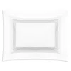 Matouk Bel Tempo Boudoir Sham In Silver