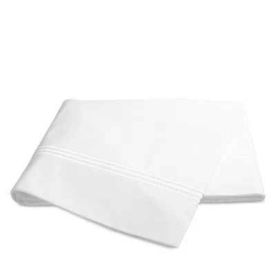 Matouk Bel Tempo Flat Sheet, Full Queen In White