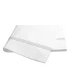 Matouk Bel Tempo Flat Sheet, Full Queen In White