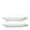 Matouk Bel Tempo King Pillowcase, Pair In White
