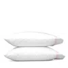Matouk Bel Tempo King Pillowcase, Pair In White