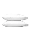 Matouk Bel Tempo King Pillowcase, Pair In White