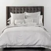 Matouk Bel Tempo Nocturne Euro Sham In Gray