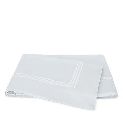 Matouk Bel Tempo Nocturne Flat Sheet, Full/queen In Blue