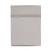 Matouk Bel Tempo Nocturne Flat Sheet, Full/queen In Silver