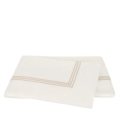 Matouk Bel Tempo Nocturne Flat Sheet, Full/queen In White