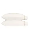 Matouk Bel Tempo Nocturne King Pillowcase, Pair In White