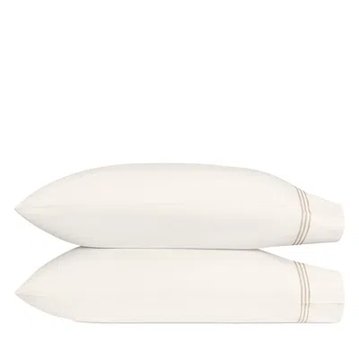 Matouk Bel Tempo Nocturne King Pillowcase, Pair In White
