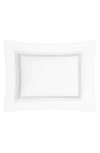 Matouk Bel Tempo Pillow Sham In White