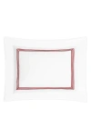 Matouk Bel Tempo Pillow Sham In White