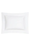 Matouk Bel Tempo Pillow Sham In White