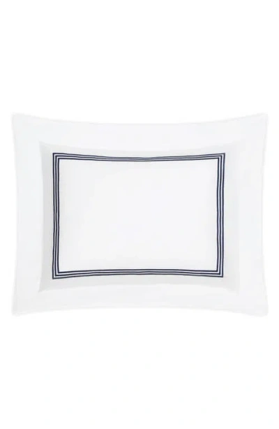 Matouk Bel Tempo Pillow Sham In White