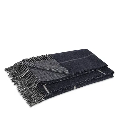 Matouk Benito Throw Blanket In Blue