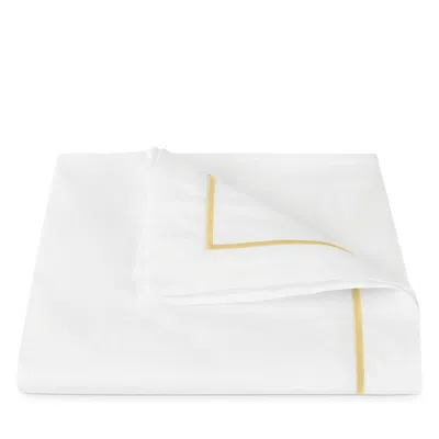 Matouk Bergamo Duvet Cover, King In Honey