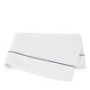 Matouk Bergamo Flat Sheet, Full/queen In Baltic