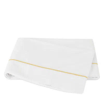 Matouk Bergamo Flat Sheet, Full/queen In Honey