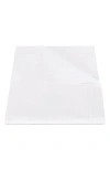 Matouk Bergamo Hemstitch Cotton Percale Duvet Cover In White
