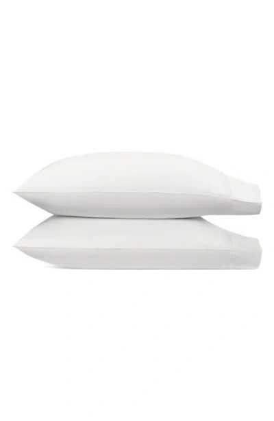 Matouk Bergamo Set Of 2 Hemstitch 500 Thread Count Percale Pillowcases