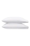 Matouk Bergamo Set Of 2 Hemstitch 500 Thread Count Percale Pillowcases