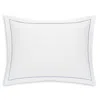 Matouk Bergamo Standard Sham In Hazy Blue