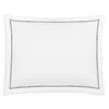 Matouk Burnett Border King Sham In White