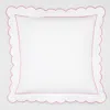 Matouk Butterfield Euro Sham In Pink