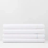 Matouk Butterfield Flat Sheet, Full/queen In Blue